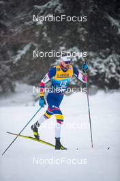 29.12.2021, Lenzerheide, Switzerland (SUI): Ireneu Esteve Altimiras (AND) - FIS world cup cross-country, tour de ski, 15km men, Lenzerheide (SUI). www.nordicfocus.com. © Modica/NordicFocus. Every downloaded picture is fee-liable.