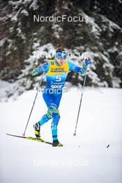 29.12.2021, Lenzerheide, Switzerland (SUI): Vitaliy Pukhkalo (KAZ) - FIS world cup cross-country, tour de ski, 15km men, Lenzerheide (SUI). www.nordicfocus.com. © Modica/NordicFocus. Every downloaded picture is fee-liable.