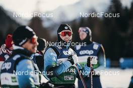 27.12.2021, Lenzerheide, Switzerland (SUI): Lucas Chanavat (FRA) - FIS world cup cross-country, tour de ski, training, Lenzerheide (SUI). www.nordicfocus.com. © Modica/NordicFocus. Every downloaded picture is fee-liable.