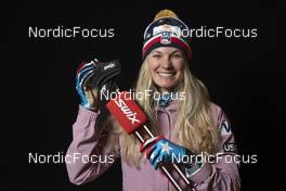 30.11.2021, Lillehammer, Norway (NOR): Jessie Diggins (USA) - FIS world cup cross-country, photoshooting, Lillehammer (NOR). www.nordicfocus.com. © Thibaut/NordicFocus. Every downloaded picture is fee-liable.