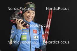 01.12.2021, Oestersund, Sweden, (SWE): Anais Bescond (FRA) - IBU World Cup Biathlon, photoshooting, Oestersund (SWE). www.nordicfocus.com. © Manzoni/NordicFocus. Every downloaded picture is fee-liable.