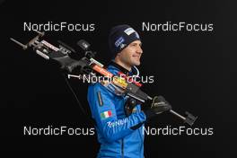 01.12.2021, Oestersund, Sweden, (SWE): Dominik Windisch (ITA) - IBU World Cup Biathlon, photoshooting, Oestersund (SWE). www.nordicfocus.com. © Manzoni/NordicFocus. Every downloaded picture is fee-liable.