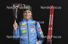 01.12.2021, Oestersund, Sweden, (SWE): Anais Bescond (FRA) - IBU World Cup Biathlon, photoshooting, Oestersund (SWE). www.nordicfocus.com. © Manzoni/NordicFocus. Every downloaded picture is fee-liable.