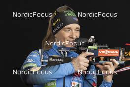 01.12.2021, Oestersund, Sweden, (SWE): Anais Bescond (FRA) - IBU World Cup Biathlon, photoshooting, Oestersund (SWE). www.nordicfocus.com. © Manzoni/NordicFocus. Every downloaded picture is fee-liable.