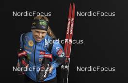 01.12.2021, Oestersund, Sweden, (SWE): Anais Bescond (FRA) - IBU World Cup Biathlon, photoshooting, Oestersund (SWE). www.nordicfocus.com. © Manzoni/NordicFocus. Every downloaded picture is fee-liable.