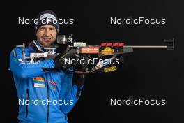 01.12.2021, Oestersund, Sweden, (SWE): Dominik Windisch (ITA) - IBU World Cup Biathlon, photoshooting, Oestersund (SWE). www.nordicfocus.com. © Manzoni/NordicFocus. Every downloaded picture is fee-liable.