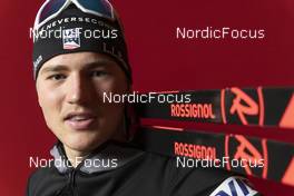 30.11.2021, Lillehammer, Norway (NOR): Gus Schumacher (USA) - FIS world cup cross-country, photoshooting, Lillehammer (NOR). www.nordicfocus.com. © Thibaut/NordicFocus. Every downloaded picture is fee-liable.