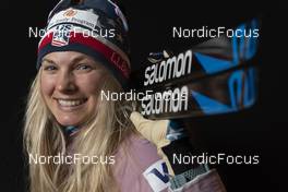 30.11.2021, Lillehammer, Norway (NOR): Jessie Diggins (USA) - FIS world cup cross-country, photoshooting, Lillehammer (NOR). www.nordicfocus.com. © Thibaut/NordicFocus. Every downloaded picture is fee-liable.