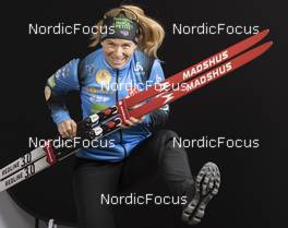 01.12.2021, Oestersund, Sweden, (SWE): Anais Bescond (FRA) - IBU World Cup Biathlon, photoshooting, Oestersund (SWE). www.nordicfocus.com. © Manzoni/NordicFocus. Every downloaded picture is fee-liable.