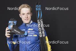 24.11.2021, Oestersund, Sweden, (SWE): Sebastian Samuelsson (SWE) - IBU World Cup Biathlon, photoshooting, Oestersund (SWE). www.nordicfocus.com. © Manzoni/NordicFocus. Every downloaded picture is fee-liable.