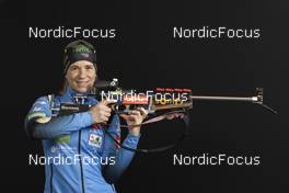 01.12.2021, Oestersund, Sweden, (SWE): Anais Bescond (FRA) - IBU World Cup Biathlon, photoshooting, Oestersund (SWE). www.nordicfocus.com. © Manzoni/NordicFocus. Every downloaded picture is fee-liable.