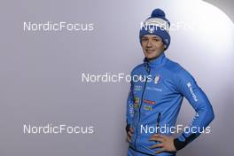 29.11.2021, Oestersund, Sweden, (SWE): Tommaso Giacomel (ITA) - IBU World Cup Biathlon, photoshooting, Oestersund (SWE). www.nordicfocus.com. © Manzoni/NordicFocus. Every downloaded picture is fee-liable.