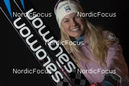 30.11.2021, Lillehammer, Norway (NOR): Jessie Diggins (USA) - FIS world cup cross-country, photoshooting, Lillehammer (NOR). www.nordicfocus.com. © Thibaut/NordicFocus. Every downloaded picture is fee-liable.