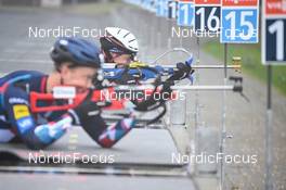 15.10.2022, Oberhof, Germany (GER): Sturla Holm Laegreid (NOR) - Biathlon summer training, Oberhof (GER). www.nordicfocus.com. © Reichert/NordicFocus. Every downloaded picture is fee-liable.