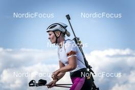 02.09.2022, Lavaze, Italy (ITA): Ragnhild Femsteinevik (NOR) - Biathlon summer training, Lavaze (ITA). www.nordicfocus.com. © Vanzetta/NordicFocus. Every downloaded picture is fee-liable.