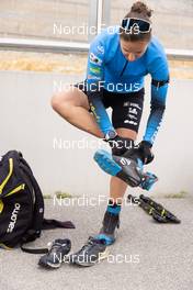 28.06.2022, Premanon, France (FRA): Julia Simon (FRA) - Biathlon summer training, Premanon (FRA). www.nordicfocus.com. © Manzoni/NordicFocus. Every downloaded picture is fee-liable.