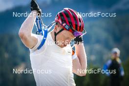 30.08.2022, Lavaze, Italy (ITA): Johannes Thingnes Boe (NOR) - Biathlon summer training, Lavaze (ITA). www.nordicfocus.com. © Vanzetta/NordicFocus. Every downloaded picture is fee-liable.