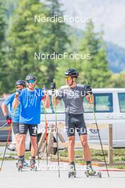 27.08.2022, Bessans, France (FRA): Quentin Fillon-Maillet (FRA) - Biathlon summer training, Bessans (FRA). www.nordicfocus.com. © Authamayou/NordicFocus. Every downloaded picture is fee-liable.