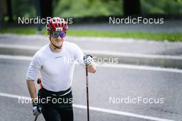 01.09.2022, Lavaze, Italy (ITA): Johannes Thingnes Boe (NOR) - Biathlon summer training, Lavaze (ITA). www.nordicfocus.com. © Vanzetta/NordicFocus. Every downloaded picture is fee-liable.