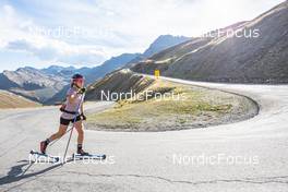 29.08.2022, Bessans, France (FRA): Anaïs Chevalier (FRA) - Biathlon summer training, Bessans (FRA). www.nordicfocus.com. © Authamayou/NordicFocus. Every downloaded picture is fee-liable.