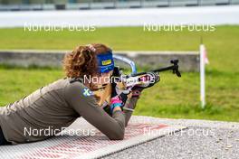 31.08.2022, Antholz, Italy (ITA): Hanna Oeberg (SWE) - Biathlon summer training, Antholz (ITA). www.nordicfocus.com. © Barbieri/NordicFocus. Every downloaded picture is fee-liable.