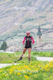 26.08.2022, Bessans, France (FRA): Chloe Bened (FRA) - Biathlon summer training, Bessans (FRA). www.nordicfocus.com. © Authamayou/NordicFocus. Every downloaded picture is fee-liable.