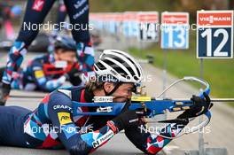 14.10.2022, Oberhof, Germany (GER): Sturla Holm Laegreid (NOR) - Biathlon summer training, Oberhof (GER). www.nordicfocus.com. © Reichert/NordicFocus. Every downloaded picture is fee-liable.