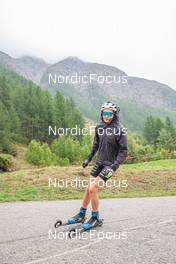 26.08.2022, Bessans, France (FRA): Valentin Lejeune (FRA) - Biathlon summer training, Bessans (FRA). www.nordicfocus.com. © Authamayou/NordicFocus. Every downloaded picture is fee-liable.