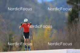 14.10.2022, Ramsau am Dachstein, Austria (AUT): Taras Lesiuk (UKR) - Biathlon training, Ramsau am Dachstein (AUT). www.nordicfocus.com. © Manzoni/NordicFocus. Every downloaded picture is fee-liable.
