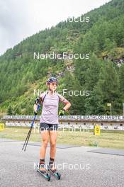 26.08.2022, Bessans, France (FRA): Anaïs Chevalier (FRA) - Biathlon summer training, Bessans (FRA). www.nordicfocus.com. © Authamayou/NordicFocus. Every downloaded picture is fee-liable.