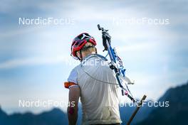 30.08.2022, Lavaze, Italy (ITA): Johannes Thingnes Boe (NOR) - Biathlon summer training, Lavaze (ITA). www.nordicfocus.com. © Vanzetta/NordicFocus. Every downloaded picture is fee-liable.