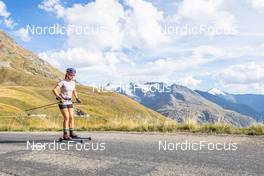 29.08.2022, Bessans, France (FRA): Anaïs Chevalier (FRA) - Biathlon summer training, Bessans (FRA). www.nordicfocus.com. © Authamayou/NordicFocus. Every downloaded picture is fee-liable.