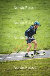 08.09.2022, Lavaze, Italy (ITA): Peppe Femling (SWE) - Biathlon summer training, Lavaze (ITA). www.nordicfocus.com. © Vanzetta/NordicFocus. Every downloaded picture is fee-liable.