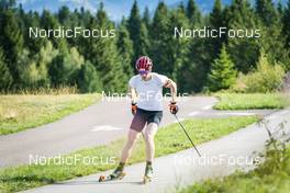 30.08.2022, Lavaze, Italy (ITA): Johannes Thingnes Boe (NOR) - Biathlon summer training, Lavaze (ITA). www.nordicfocus.com. © Vanzetta/NordicFocus. Every downloaded picture is fee-liable.