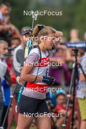 25.08.2022, Bessans, France (FRA): Coralie Langel (FRA) - Biathlon summer training, Bessans (FRA). www.nordicfocus.com. © Authamayou/NordicFocus. Every downloaded picture is fee-liable.