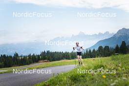 30.08.2022, Lavaze, Italy (ITA): Johannes Thingnes Boe (NOR) - Biathlon summer training, Lavaze (ITA). www.nordicfocus.com. © Vanzetta/NordicFocus. Every downloaded picture is fee-liable.