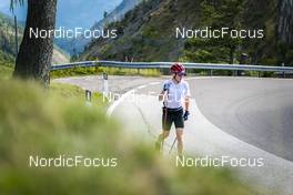 01.09.2022, Lavaze, Italy (ITA): Johannes Thingnes Boe (NOR) - Biathlon summer training, Lavaze (ITA). www.nordicfocus.com. © Vanzetta/NordicFocus. Every downloaded picture is fee-liable.