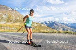 29.08.2022, Bessans, France (FRA): Caroline Colombo (FRA) - Biathlon summer training, Bessans (FRA). www.nordicfocus.com. © Authamayou/NordicFocus. Every downloaded picture is fee-liable.