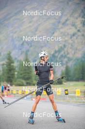 26.08.2022, Bessans, France (FRA): Eric Perrot - Biathlon summer training, Bessans (FRA). www.nordicfocus.com. © Authamayou/NordicFocus. Every downloaded picture is fee-liable.