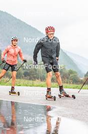 26.08.2022, Bessans, France (FRA): Jacques Jefferies (FRA) - Biathlon summer training, Bessans (FRA). www.nordicfocus.com. © Authamayou/NordicFocus. Every downloaded picture is fee-liable.