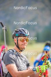 26.08.2022, Bessans, France (FRA): Emilien Jacquelin (FRA) - Biathlon summer training, Bessans (FRA). www.nordicfocus.com. © Authamayou/NordicFocus. Every downloaded picture is fee-liable.