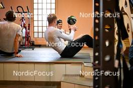 15.10.2022, Oberhof, Germany (GER): Filip Fjeld Andersen (NOR), Johannes Thingnes Boe (NOR) - Biathlon summer training, Oberhof (GER). www.nordicfocus.com. © Reichert/NordicFocus. Every downloaded picture is fee-liable.