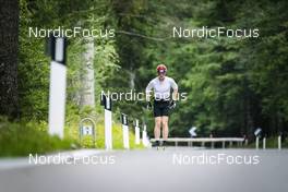 01.09.2022, Lavaze, Italy (ITA): Johannes Thingnes Boe (NOR) - Biathlon summer training, Lavaze (ITA). www.nordicfocus.com. © Vanzetta/NordicFocus. Every downloaded picture is fee-liable.