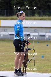 28.06.2022, Premanon, France (FRA): Julia Simon (FRA) - Biathlon summer training, Premanon (FRA). www.nordicfocus.com. © Manzoni/NordicFocus. Every downloaded picture is fee-liable.