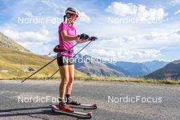 29.08.2022, Bessans, France (FRA): Chloé Chevalier (FRA) - Biathlon summer training, Bessans (FRA). www.nordicfocus.com. © Authamayou/NordicFocus. Every downloaded picture is fee-liable.