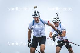 02.09.2022, Lavaze, Italy (ITA): Sturla Holm Laegreid (NOR) - Biathlon summer training, Lavaze (ITA). www.nordicfocus.com. © Vanzetta/NordicFocus. Every downloaded picture is fee-liable.