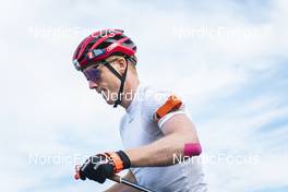 30.08.2022, Lavaze, Italy (ITA): Johannes Thingnes Boe (NOR) - Biathlon summer training, Lavaze (ITA). www.nordicfocus.com. © Vanzetta/NordicFocus. Every downloaded picture is fee-liable.