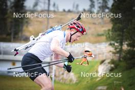 02.09.2022, Lavaze, Italy (ITA): Johannes Thingnes Boe (NOR) - Biathlon summer training, Lavaze (ITA). www.nordicfocus.com. © Vanzetta/NordicFocus. Every downloaded picture is fee-liable.