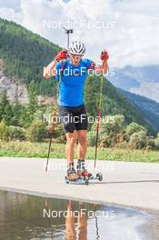 26.08.2022, Bessans, France (FRA): Fabien Claude (FRA) - Biathlon summer training, Bessans (FRA). www.nordicfocus.com. © Authamayou/NordicFocus. Every downloaded picture is fee-liable.
