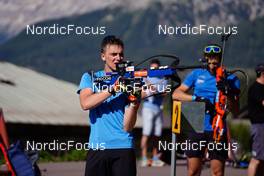 11.06.2022, Lavaze, Italy (ITA): Bionaz Didier (ITA) - Biathlon summer training, Lavaze (ITA). www.nordicfocus.com. © Barbieri/NordicFocus. Every downloaded picture is fee-liable.